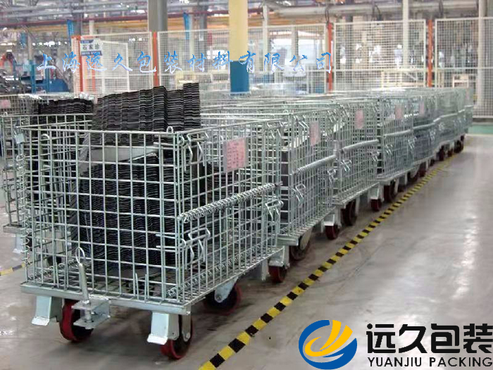腳輪手推移動(dòng)工業(yè)倉(cāng)儲(chǔ)籠